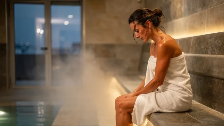 Le jour où un hammam en fin de journée a remplacé deux de mes traitements habituels