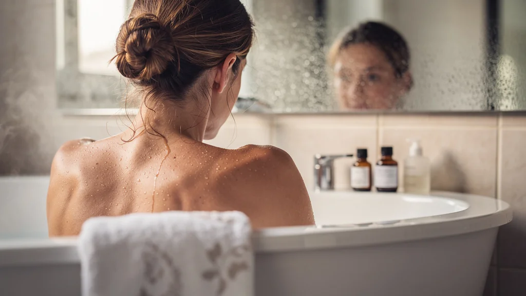 Mon retour sur le bain chaud aux huiles essentielles qui a pris la place de mon sport